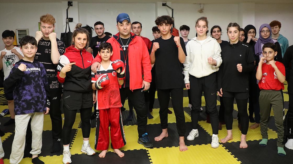 Türkiye Şampiyonu Depremzede Sporcular Çalışmalarını Rize'de Sürdürüyor