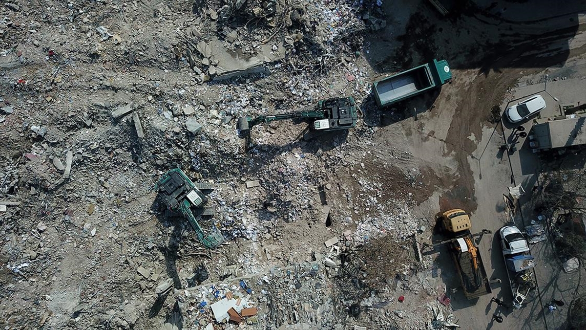 Kahramanmaraş'ta 468 Bin Ton Enkaz Kaldırıldı