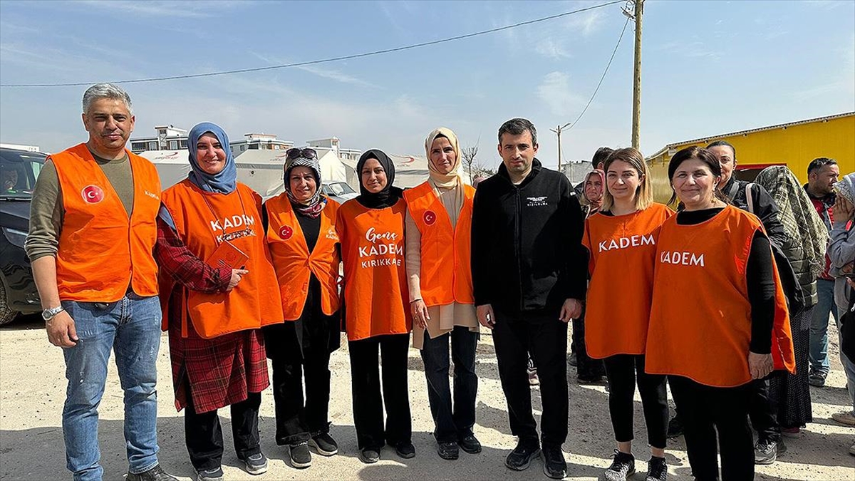 Kadem'den Deprem Bölgesindeki Kadınlara Psikososyal Destek