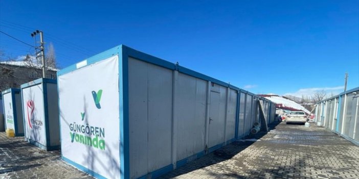 Güngören Belediyesi, Kahramanmaraş Göksun'a 200 Konteyner Ev Kuruyor