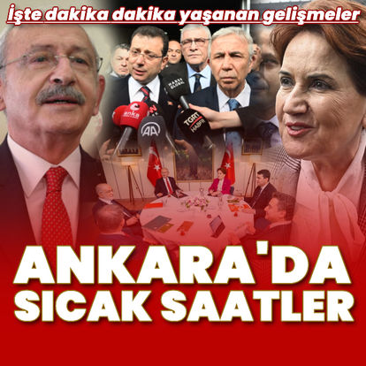 Ankara'da baş döndüren trafik! İşte dakika dakika yaşananlar