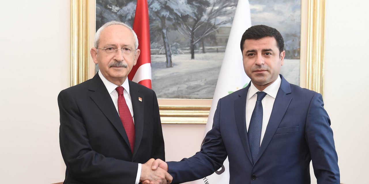 Demirtaş'tan Kılıçdaroğlu'na "hayırlı olsun" mesajı