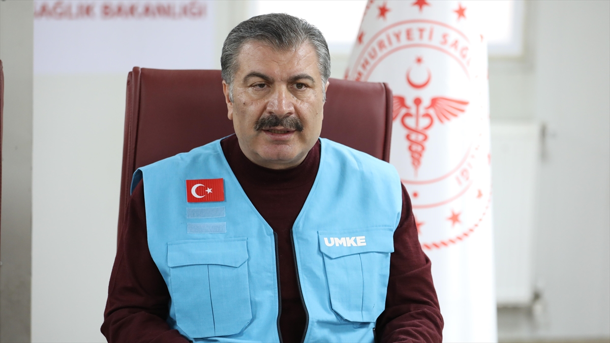 Koca: Deprem Bölgesinde Salgın Söz Konusu Değil