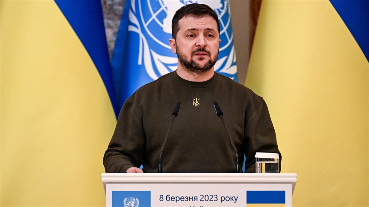 Zelenskiy: Karadeniz Tahıl Girişimi'nin Sürdürülmesi Konusunda Mutabık Kaldık