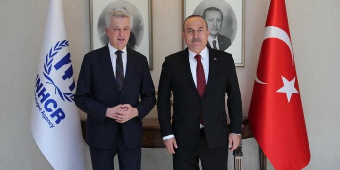 Çavuşoğlu, Bm Mülteciler Yüksek Komiseri Grandi'yi Kabul Etti