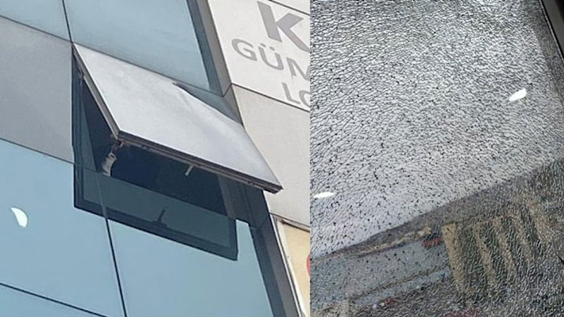 CHP binasına kurşun