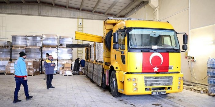 Kahramanmaraş'ta Yaklaşık 3 Bin Tır Yardım Malzemesi Afetzedelere Ulaştırıldı