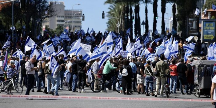 Netanyahu Hükümetine Karşı "sivil İtaatsizlik Günü" Gösterileri Yapılıyor