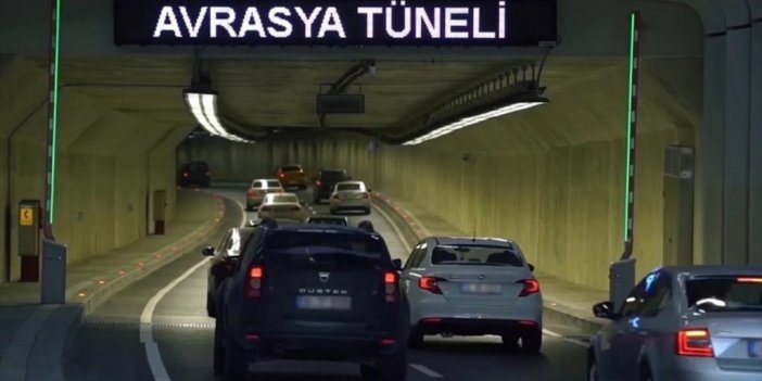 Avrasya Tüneli'nden Günlük Araç Geçişinde Yılın En Yüksek Rakamına Ulaşıldı