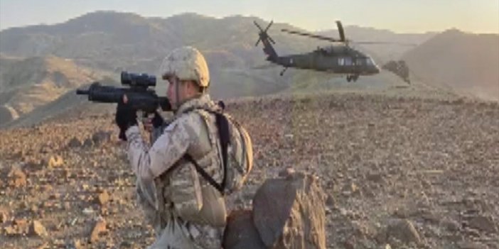 Komandolar Kars'ın Çemçe-madur Bölgesinde Bahar Operasyonlarında