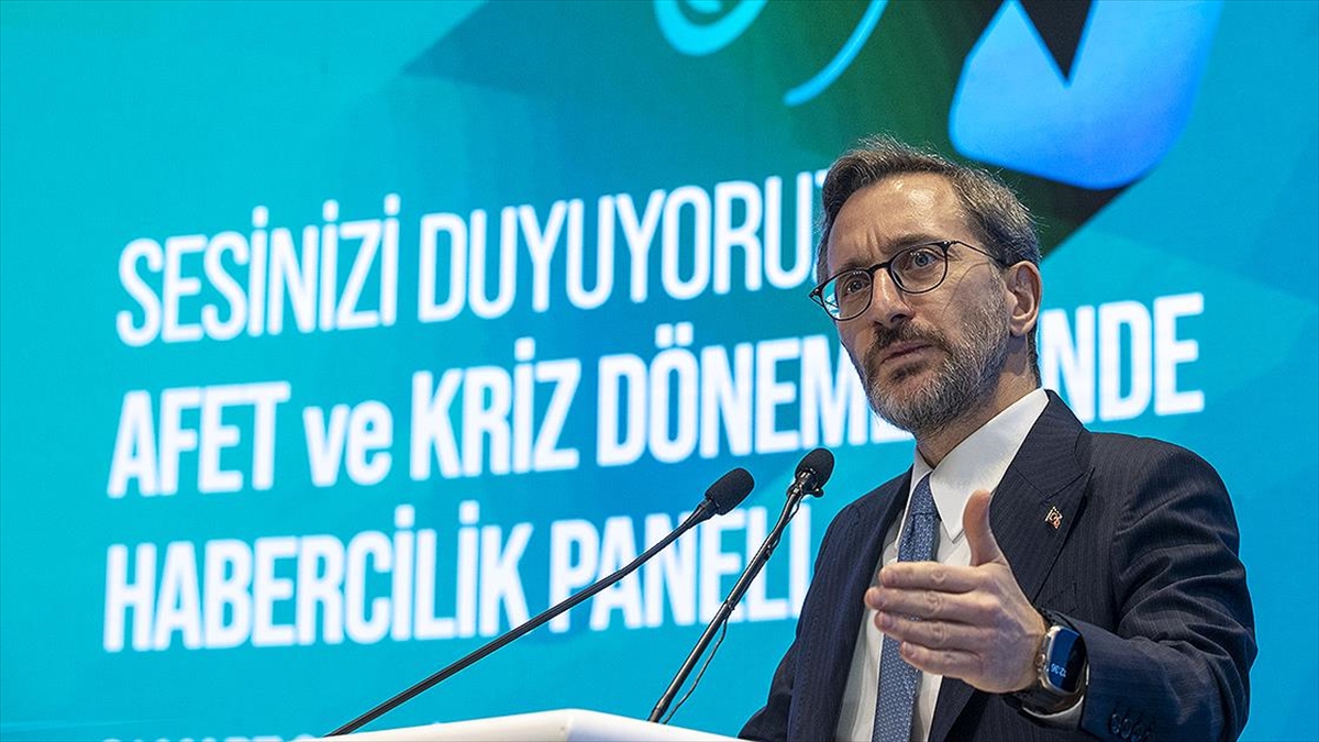 İletişim Başkanı Altun: Teyit Edilmemiş Bilginin Afet Ve Kriz Ortamını Zehirleyen Bir Etkisi Olduğunu Akılda Tutmalıyız