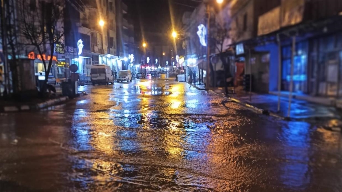 Şanlıurfa'da Sağanak Etkili Oldu