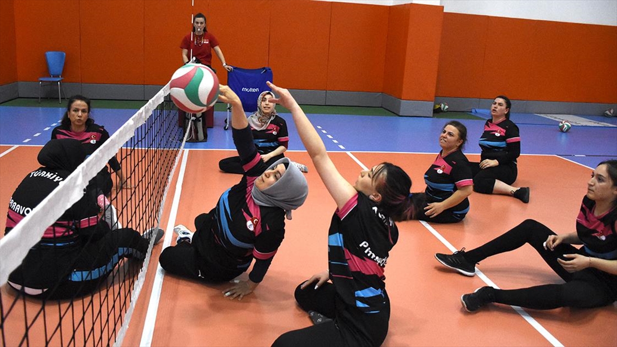 Oturarak Voleybol Kadın Milli Takımı'nda Hedef, Avrupa Uluslar Gümüş Ligi'ni Kazanmak