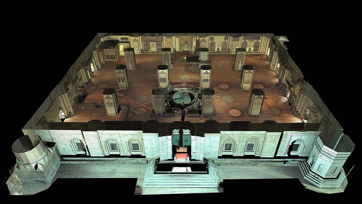 Bursa'daki Tarihi Eserler Olası Depreme Karşı Lazer Tarama Cihazlarıyla Modelleniyor