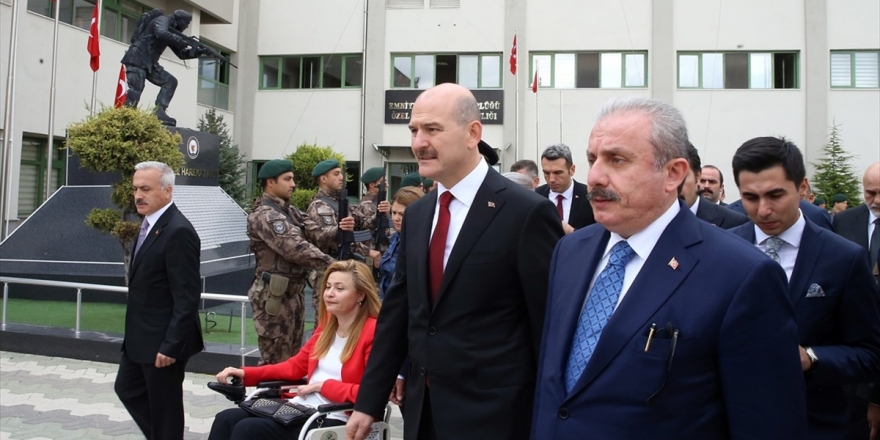 Şentop Ve Soylu'dan Gölbaşı Özel Harekat Başkanlığına Ziyaret