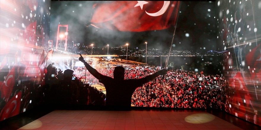 '15 Temmuz Milletin Zaferi Dijital Gösterim Merkezi' Ziyarete Açıldı