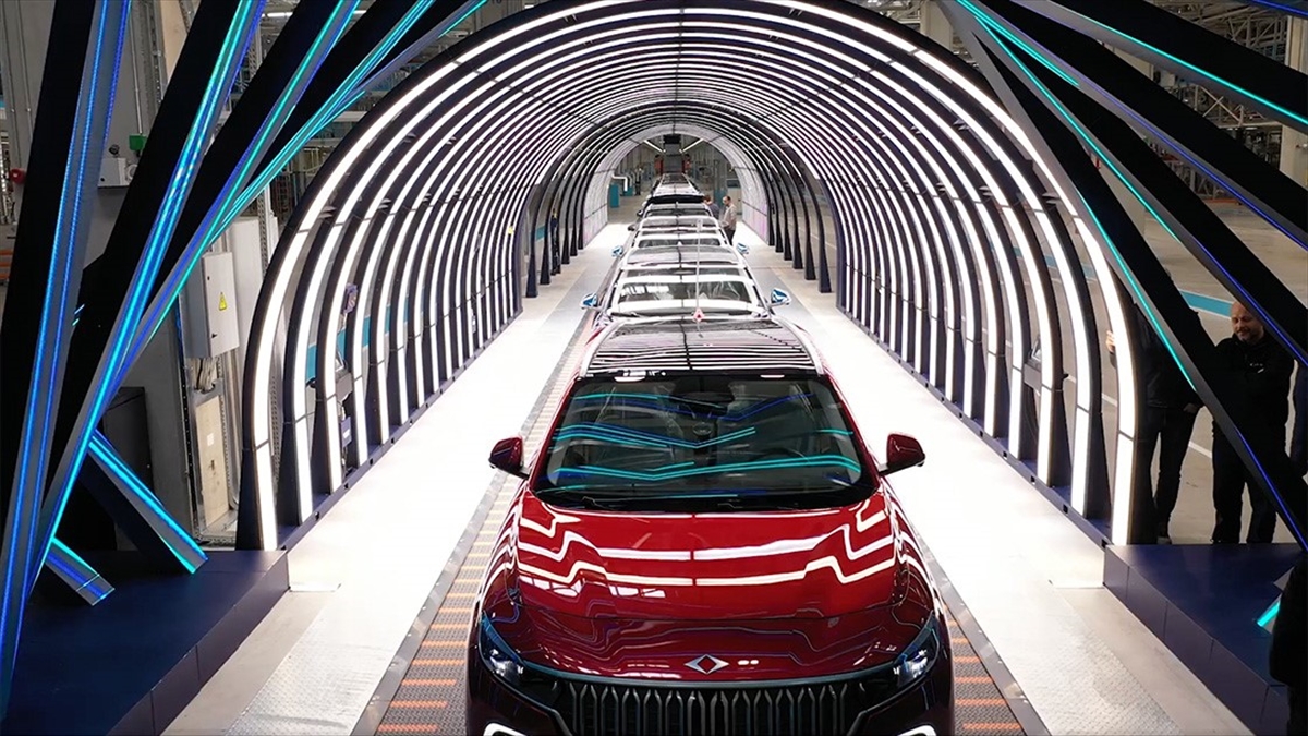 TOGG İlk Sevkiyatın Görüntülerini Paylaştı