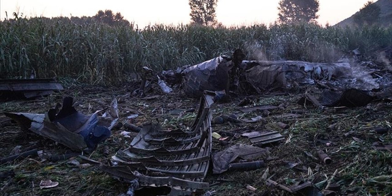 Hafif Motorlu Uçak Düştü, Pilot Gözaltına Alındı