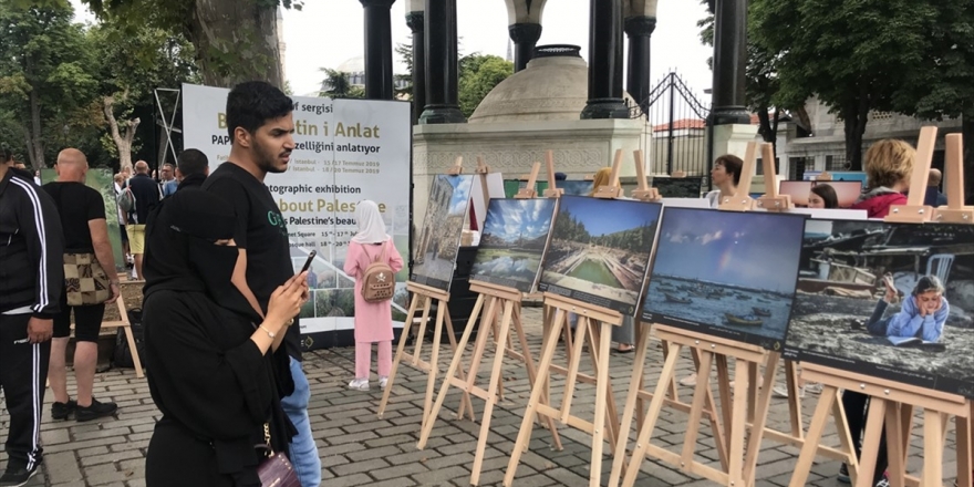 'Bana Benim Ülkemden, Filistin'den Bahset' Fotoğraf Sergisi Açıldı
