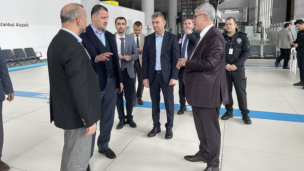 İstanbul Havalimanı'nda Seçim Hazırlıkları Yerinde Denetlendi