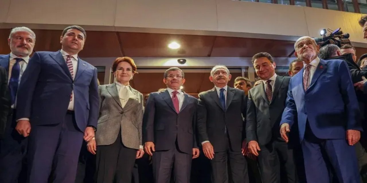 Altılı Masa ile ilgili dikkat çeken ‘ortak liste’ kulisi!