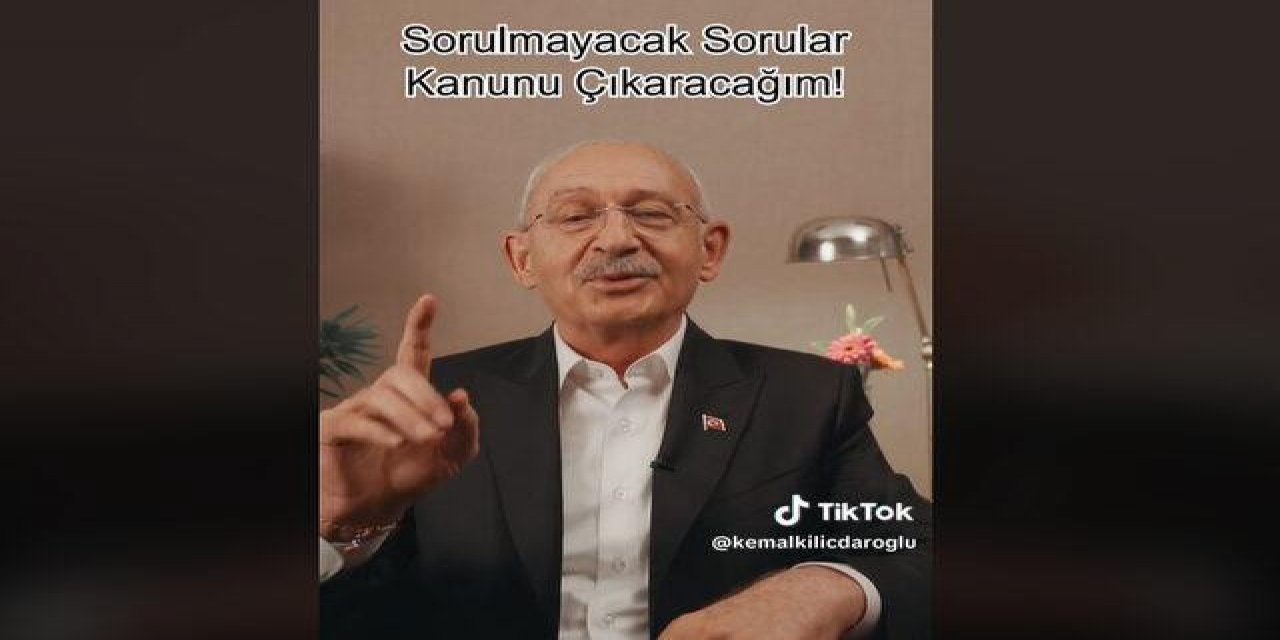 Kemal Kılıçdaroğlu yeni videoyla duyurdu: "Bu sorular tarihe karışacak, kanun çıkaracağım"