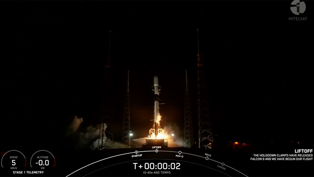 Space X, Nasa'nın Kuzey Amerika Üzerinde "hava Kirliliği Kontrolü" Yapacak Cihazını Fırlattı