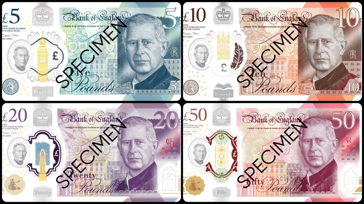 Kral Charles Banknotları 2024'ün Ortasında Dolaşıma Girecek