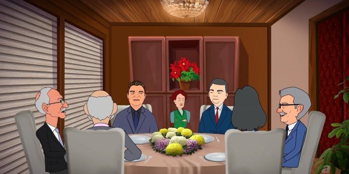 7'li koalisyonun adaylık kavgası animasyona konu oldu