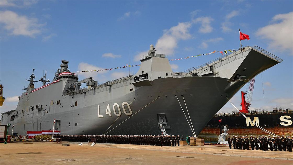 Dünyanın İlk Siha Gemisi Tcg Anadolu Hizmete Girdi