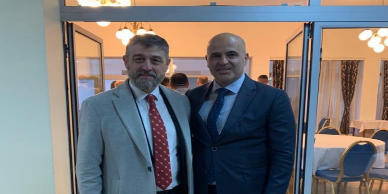 Başbakan Kovačevski ve Uluslararası Vizyon Üniversitesi Rektörü Can iftarda buluştu!