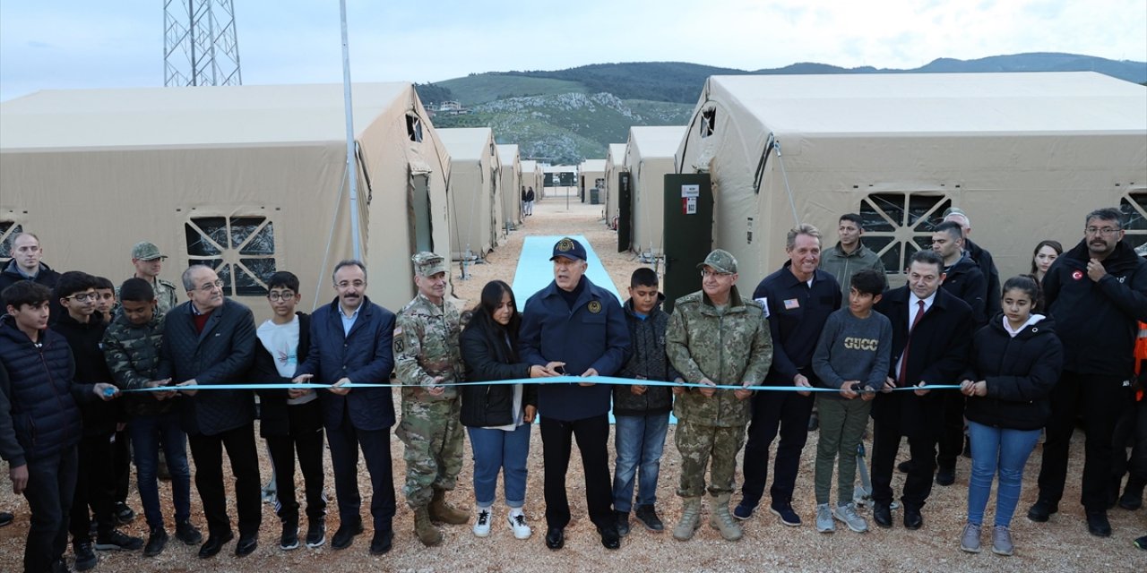 Antakya Nato Çadır Kenti Törenle Açıldı