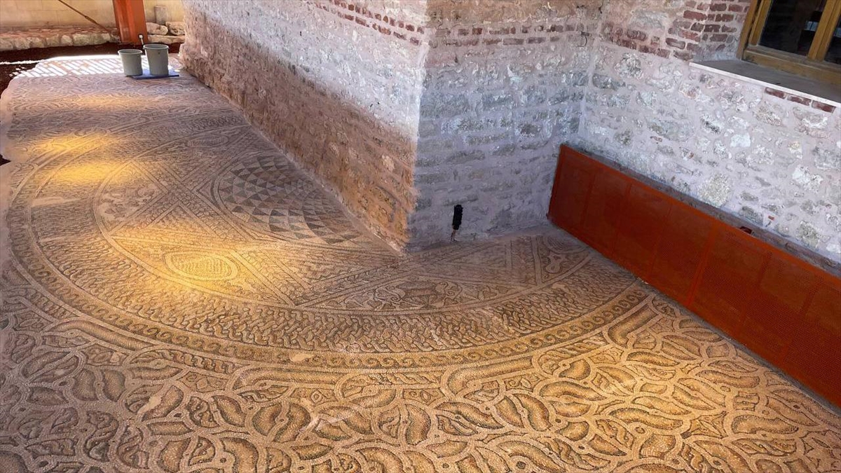 Kazlıçeşme Mozaik Müzesi Ziyaretçilerini Ağırlamaya Hazırlanıyor