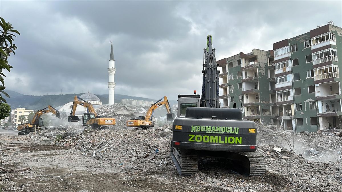 Hatay'da Bina Yıkım Ve Enkaz Kaldırma Çalışmaları 75 Mahallede Devam Edecek
