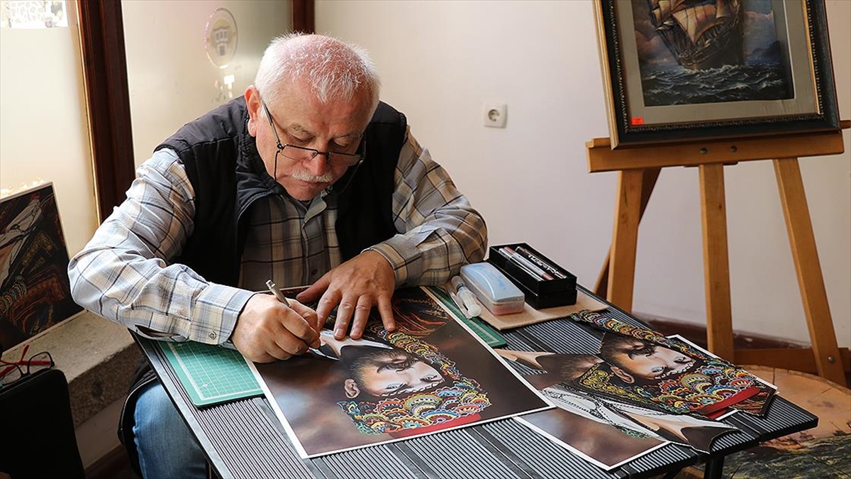 Üç Boyutlu Rölyef Tablolar Emeklilerin Elinde Şekilleniyor