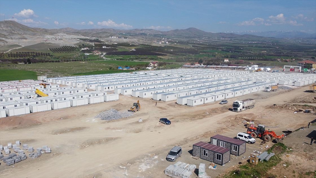 Kültür Ve Turizm Bakanlığınca Malatya'da 1200 Konteynerlik Yaşam Alanı Kuruluyor