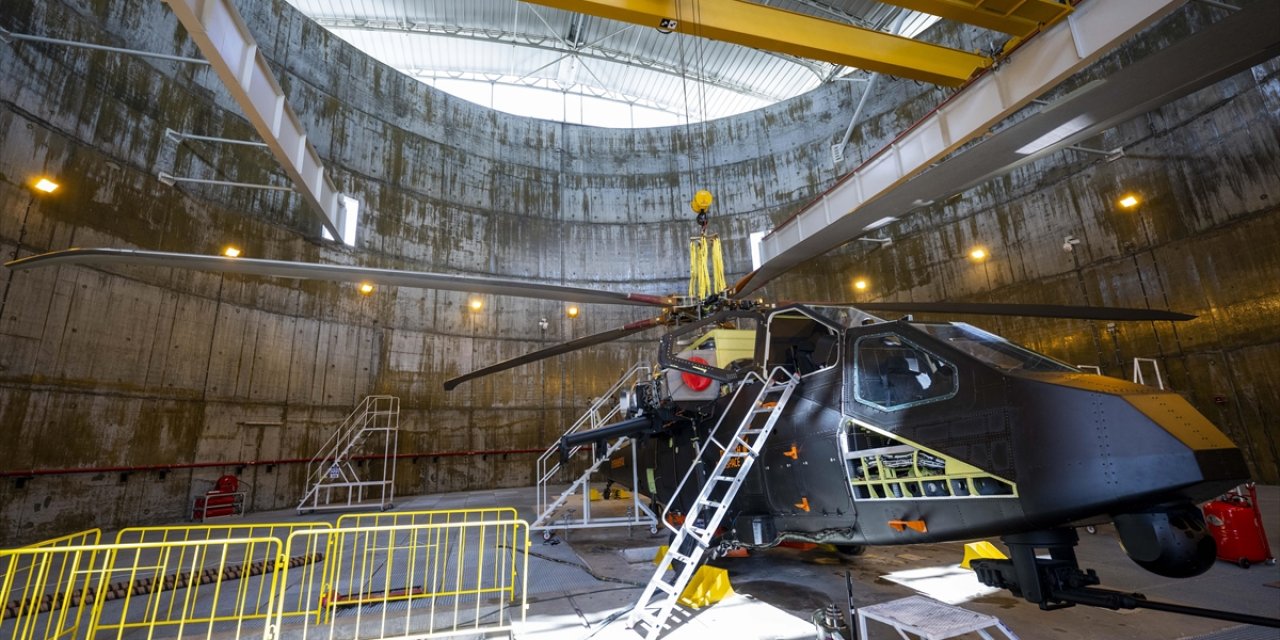 Atak-2 Helikopteri İlk Kez Motor Çalıştırdı