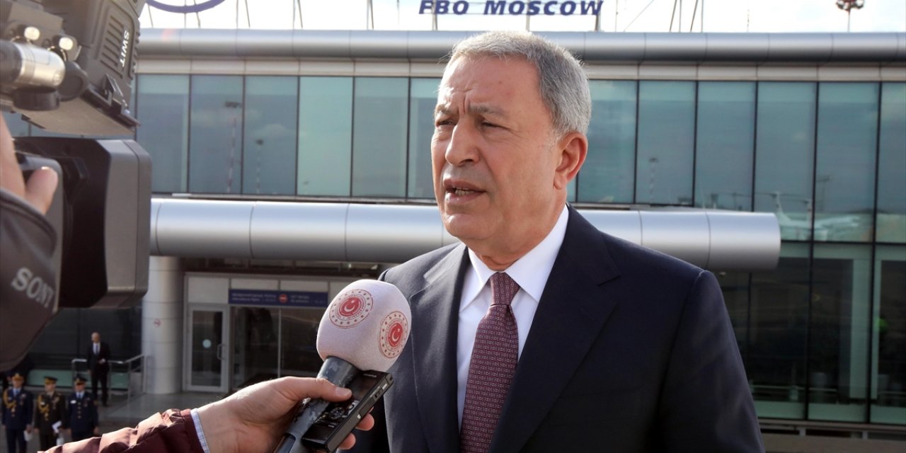 Bakan Akar: Gayret Gösteriyoruz