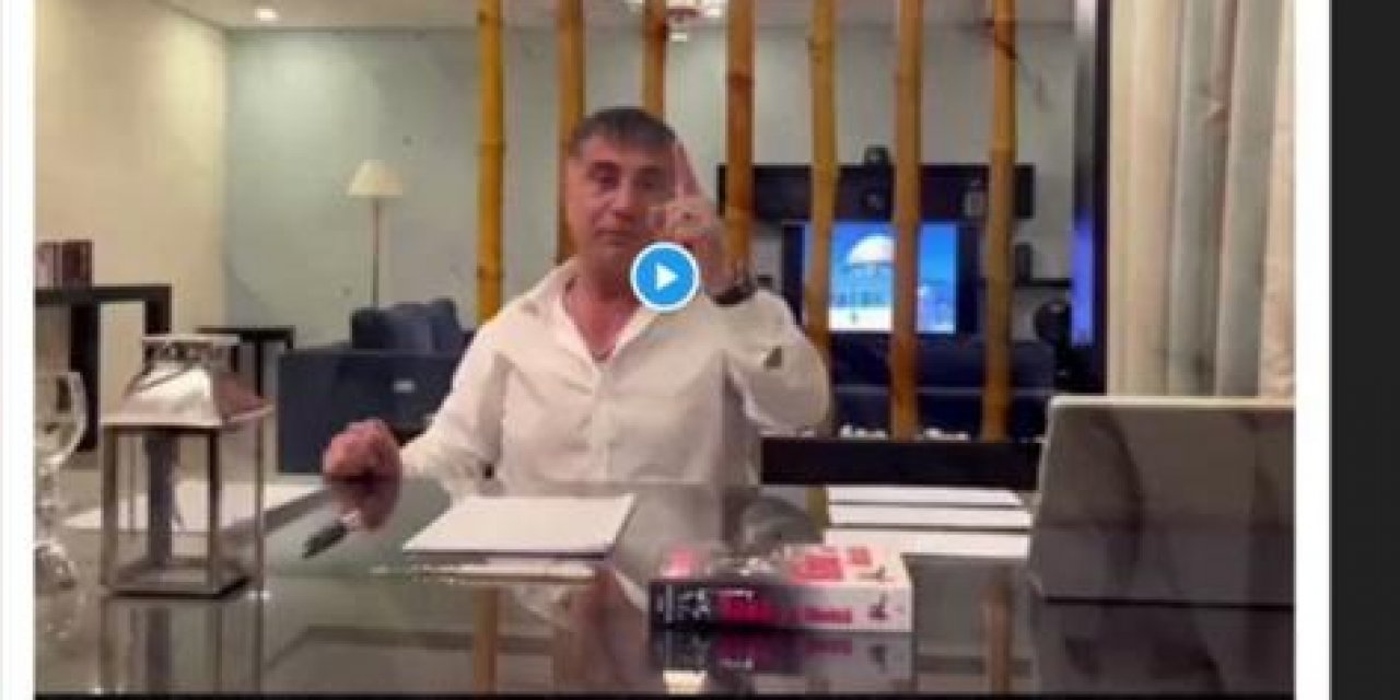 Sedat Peker video çekmeye yeniden mi başlıyor! İşte ilk sinyal!