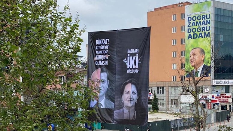 Ülkü Ocakları’ndan tepki çeken pankart