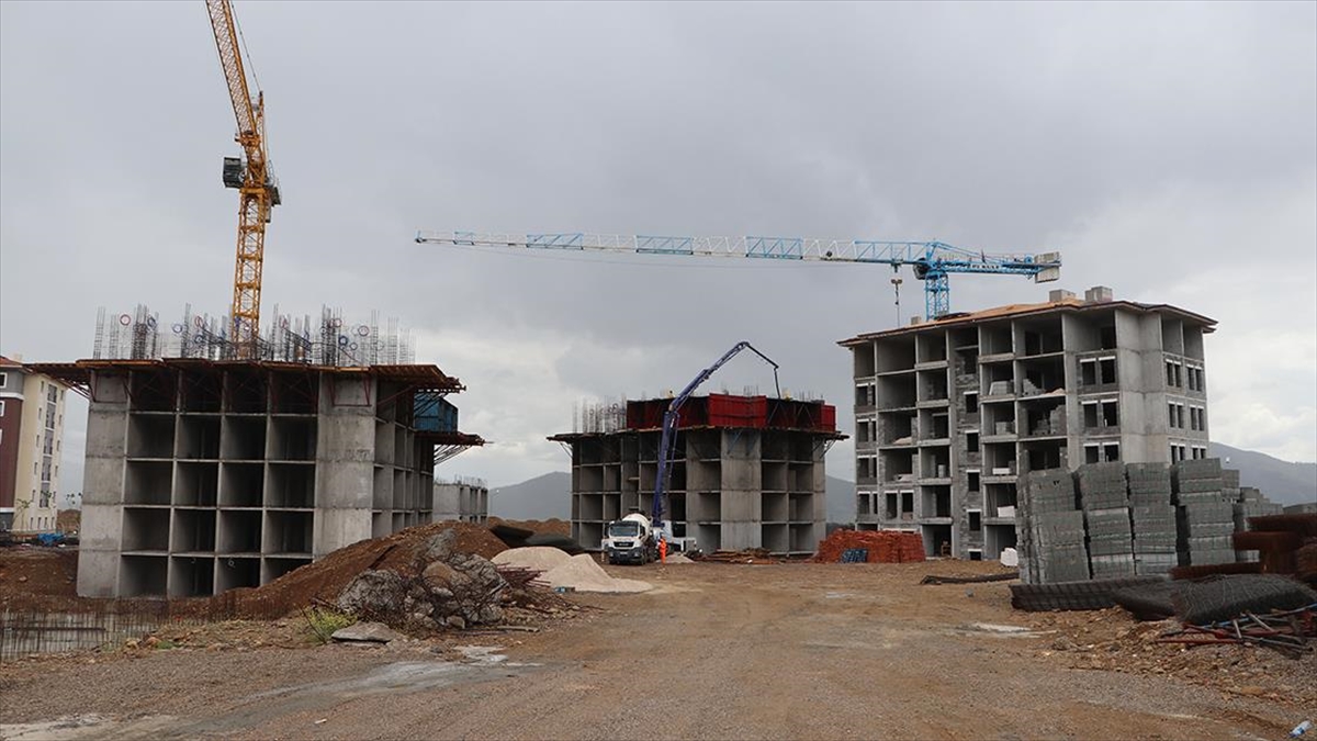 Toki'nin İslahiye'deki Deprem Konutları Projesinde 5 Blok Tamamlanıyor