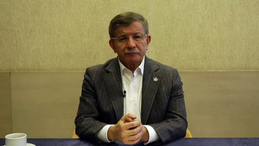 Ahmet Davutoğlu’ndan Erdoğan’a çağrı