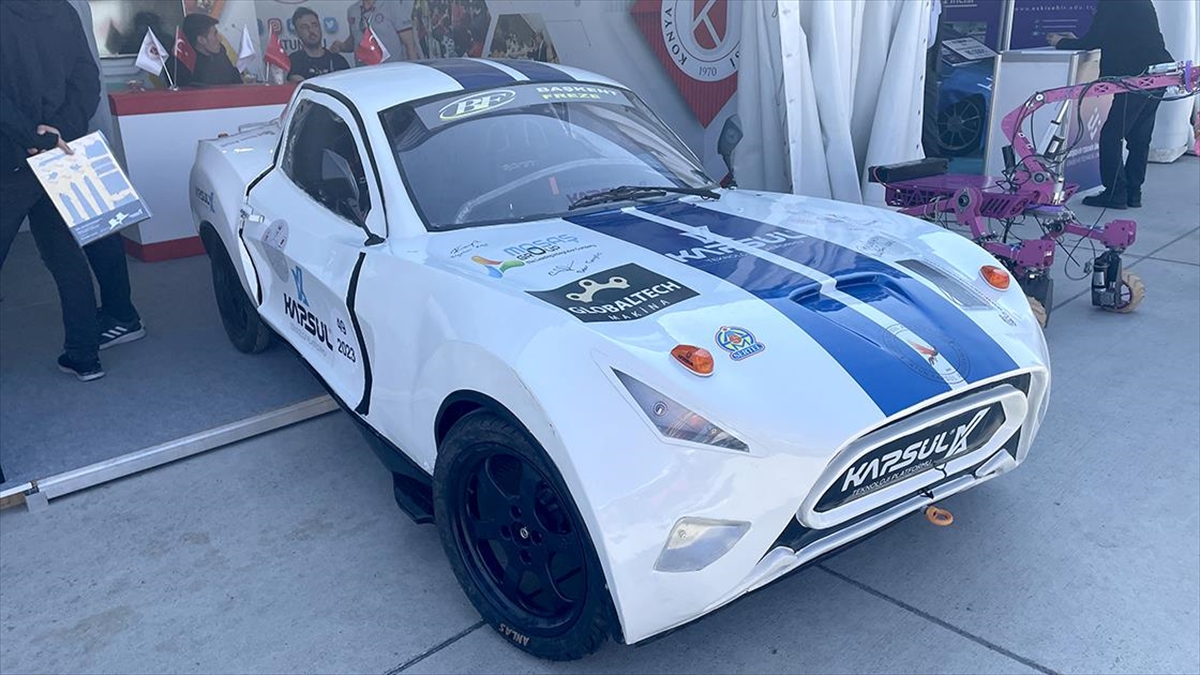 Elektrikli Spor Araba Simurg Gt, Teknofest İstanbul'da İlgi Odağı Oldu