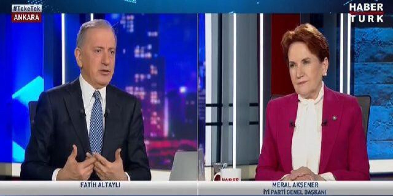 Akşener'den dikkat çeken 'İmralı' iddiası