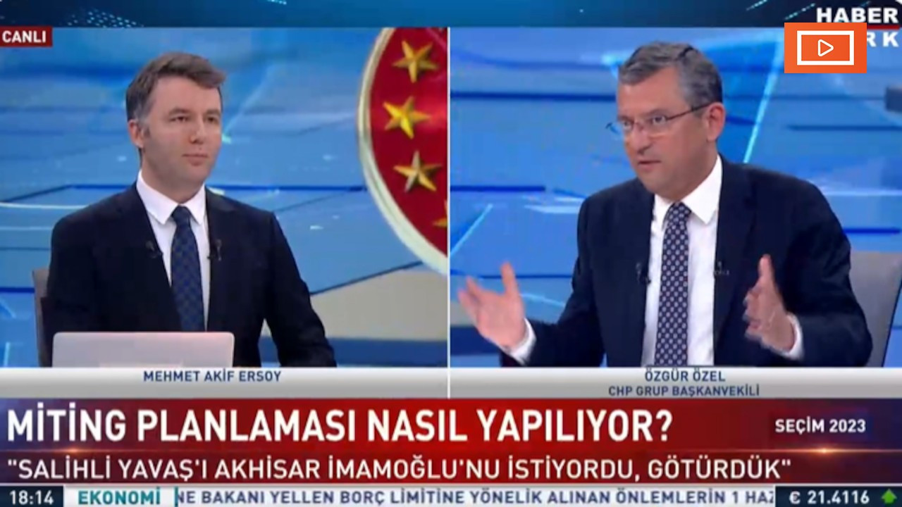 Özgür Özel, canlı yayını kesilince tepki gösterdi