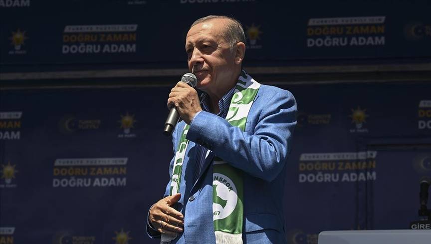 Erdoğan: Biz talimatımızı önce Allah'tan sonra milletten alıyoruz