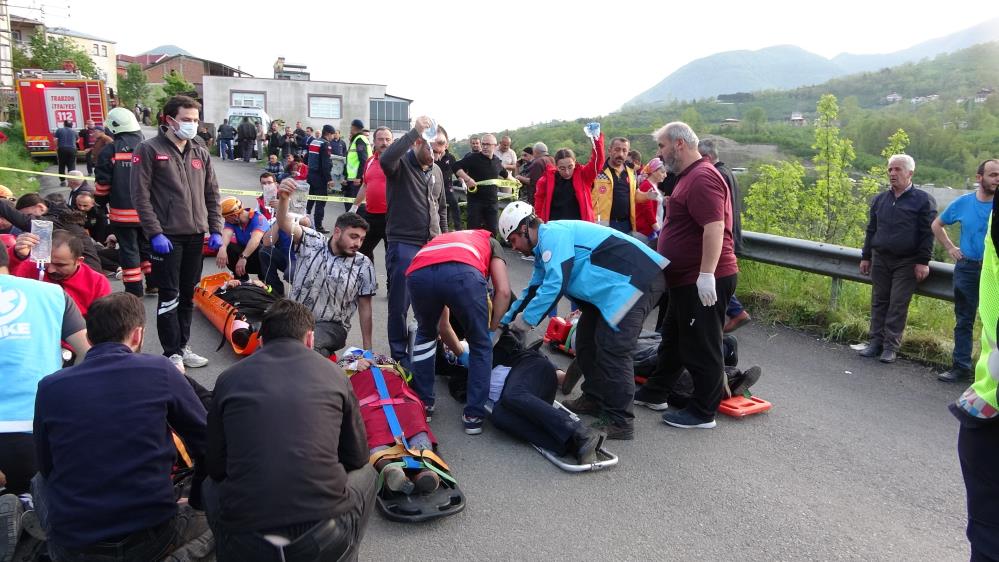 Trabzon’da Belediye Otobüsü Şarampole Devrildi: 4 Ölü, 21 Yaralı