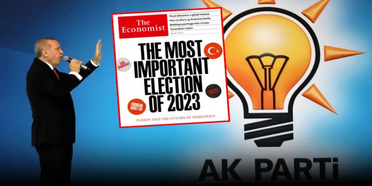 AK Parti'den The Economist'in kapağına sert tepki!