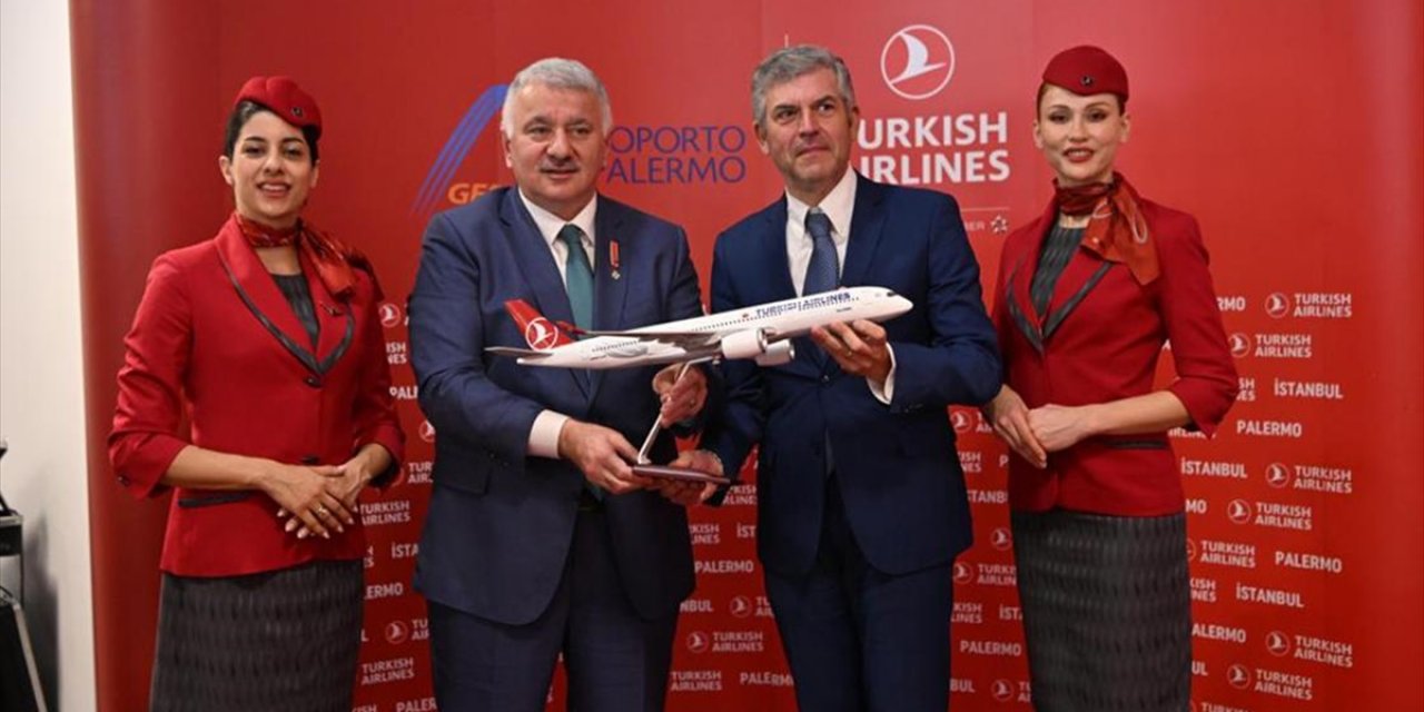 Thy'nin İtalya'daki Yeni Rotası Palermo'ya Direkt Uçuşlar Başladı