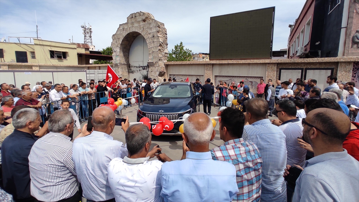 TOGG, Hatay Erzin'de Sergilendi